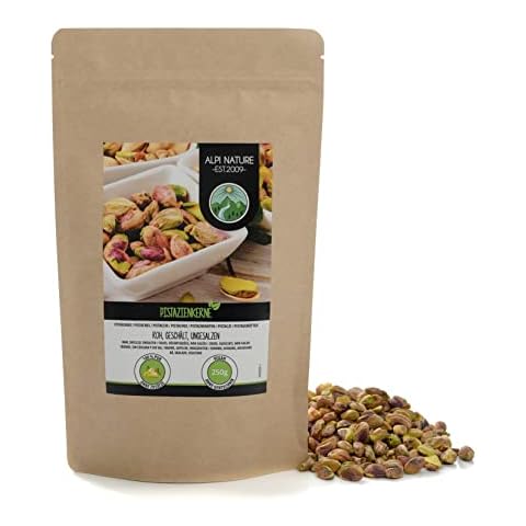Pistazien ohne Schale (250g), Pistazien geschält, ungeröstet, ungesalzen, Pistazienkerne ohne Schale 100% rein und naturbelassen Cover