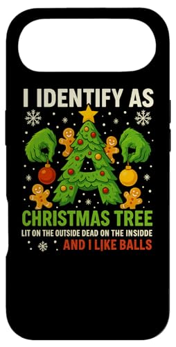 I Identify As A Christmas Tree Lit On The Outside Dead On X}zP[X iPhone Air p
