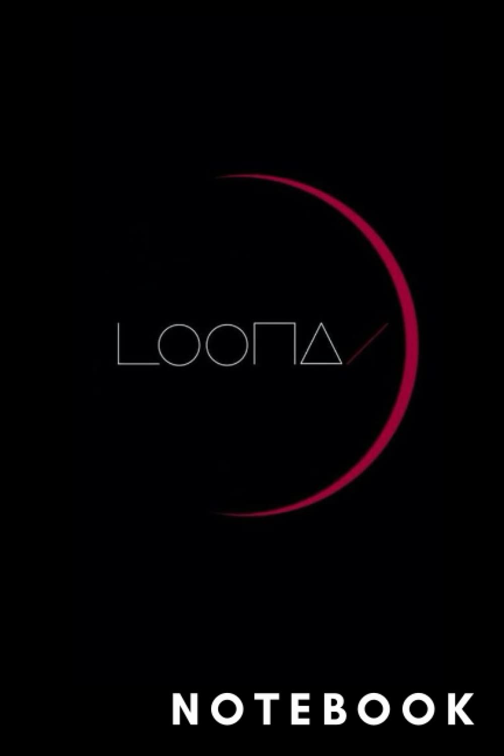Notebook/Journal: Loona Kpop style lined notebook