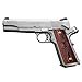 Cool Hand 1911 Wood Grips Full Size, Magwell Cut w/Patriotic US Logo, Brass Screws Included, Ambi Safety Cut, H1M-DC-BWUS
