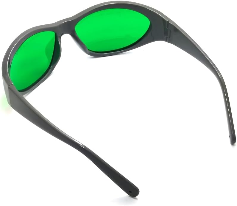 620-700nm (High protection) 635nm, 650nm, 694nm 620-700nm O.D 6+ 55＃ Red Laser Protective Glasses Red Lasers Ruby Laser Protection