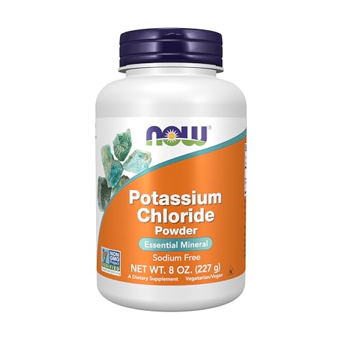 NOW Supplements, Potassium Chloride Powder, Essential Mineral*, 8 oz