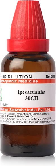 Schwabe Dr Willmar India Ipecacuanha Dilution-30 Ch |Ipec130F| (B0BS6JQW9L) Amazon Price History, Amazon Price Tracker