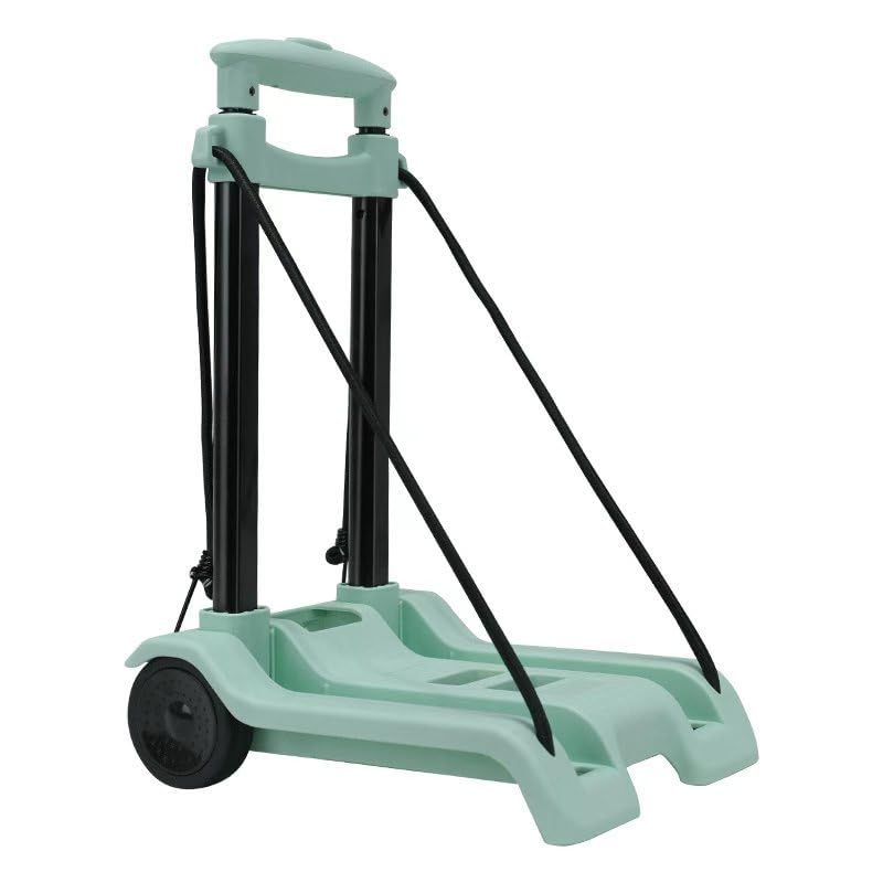 Carrito plegable portátil con ruedas 100 lbs miniatura 2
