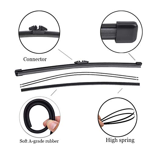 Balais d'essuie-glace Ford Explorer 2012 2013 2014 2015 2016 pack 26 22 11
