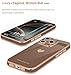 Teageo for iPhone 16 Plus Case with Screen Protector [2 Pack] for Girl Women Cute Girly Love-Heart Luxury Cover Camera Protection Silicone Shockproof Phone Case for iPhone 16 Plus Case, Desert Gold