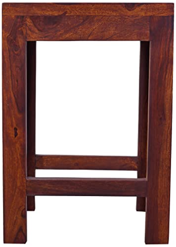 Image of Amazon Brand - Solimo Stellan Side Table (Sheesham Wood with Honey Finish)