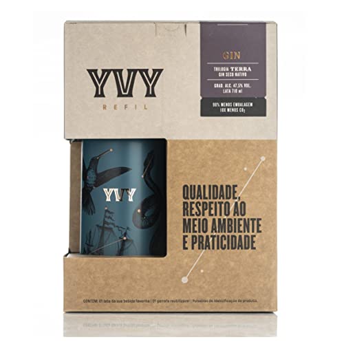 Yvy Destilaria Kit Refil Gin Terra
