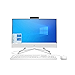 HP Pavilion All-in-One 22-inch Computer, AMD Athlon Gold 3150U, AMD Radeon Graphics, 4 GB RAM, 256 GB SSD, Windows 10 (22-df0022, Snow White) (13Z67AA#ABA) (Renewed)