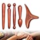 4 Stücke Massage Holz, Fuß Massagestab, Trigger Massages-Werkzeug, Massagestäbchen Triggerpunkt Für Professionelle Von Beinen, Schultern,Rücken Und Akupunktur