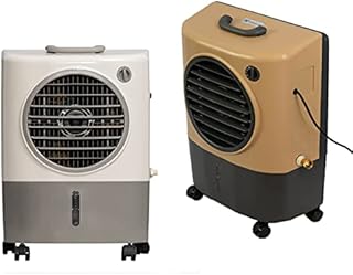 HESSAIRE MC18M Portable Evaporative Cooler – Color May Vary, 1300 CFM, Cools 500 Square Feet , White