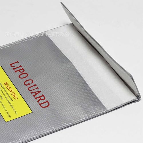 Fireproof Document Bag,Battery Bag Fiber Li-Po Battery Safety Bag Guard Pouches for Protecting Valuables Documents Money Jewelry Charge Storage 7 * 9 Inch - Image 5