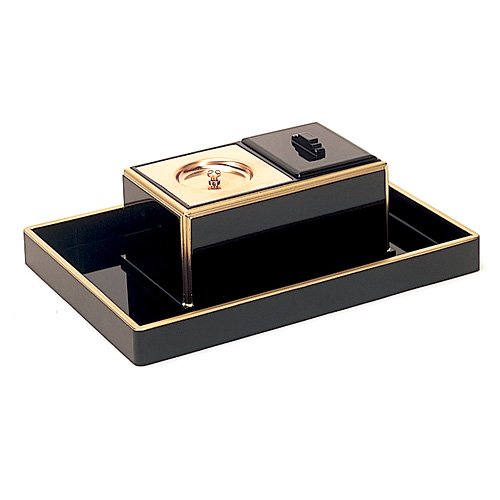 Amazon｜仏壇屋 滝田商店 廻し香炉セット 黒塗り(香炉巾19cm×奥行11.2