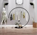 Questo squisito appendiabiti autoportante è perfetto for soggiorni, camere da letto, negozi di abbigliamento e altri luoghi in cui desideri che i vestiti trovino una bella casa. Emana uno straordinario talento artistico.