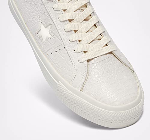 Converse Converse Unisex Cons Emboss One Star Pro Egret/Egret/Gum Honey 170707C (us_Footwear_Size_System, Adult, Men, Numeric, Medium, Numeric_9)