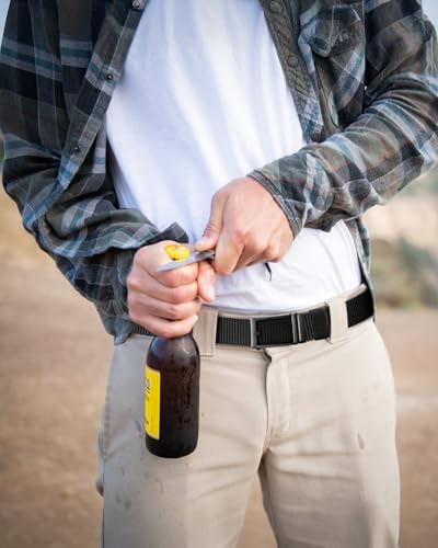 CHAOREN Nylon Ratchet Belts for Men - Casual Golf Web Belt Men - Automatic Adjustable Buckle Fit Jeans2