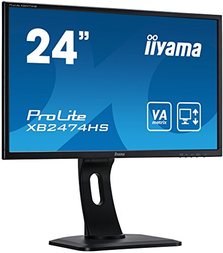 iiyama ProLite 23.6インチモニター【XB2474HS】 Amazon.co.jp: iiyama モニター23.6インチ/昇降フルHD/VAパネル/LED