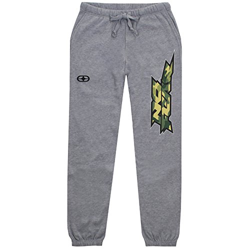 No Fear Men's Logo Sports Pants, Grey, W34/L30 (Size: Small)
