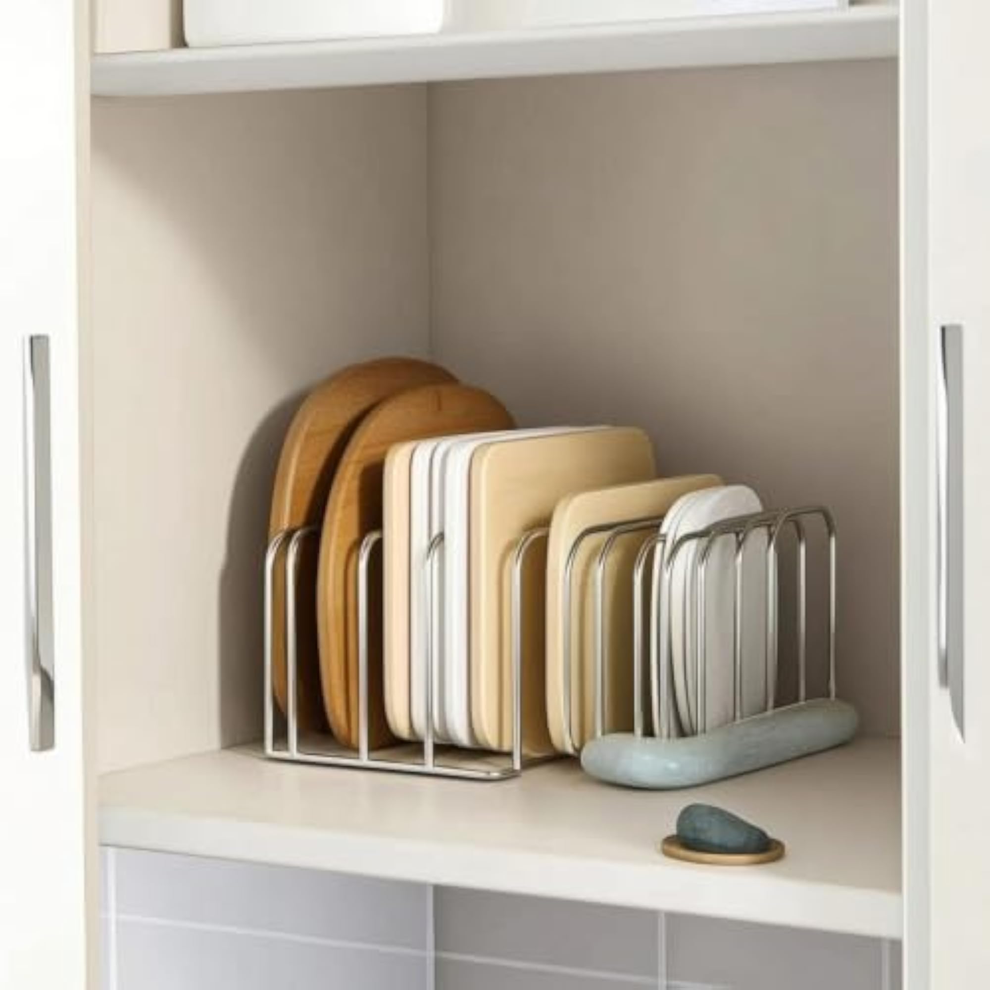 Stainless Steel Cutting Board Storage Rack
