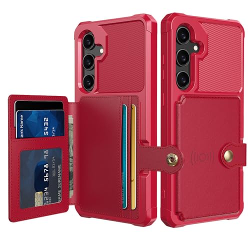 Étui Samsung Galaxy S26 et iPhone rouge pour éviter les rayures d'écran