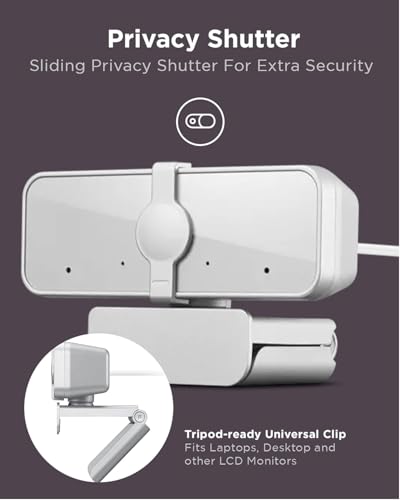 Len0v0 300 FHD Webcam with Full Stereo Dual Built-in mics | FHD 1080P 2.1 Megapixel CMOS Camera |Ultra-Wide 95° Lens, 4X Digital Zoom | 360... - Image 6