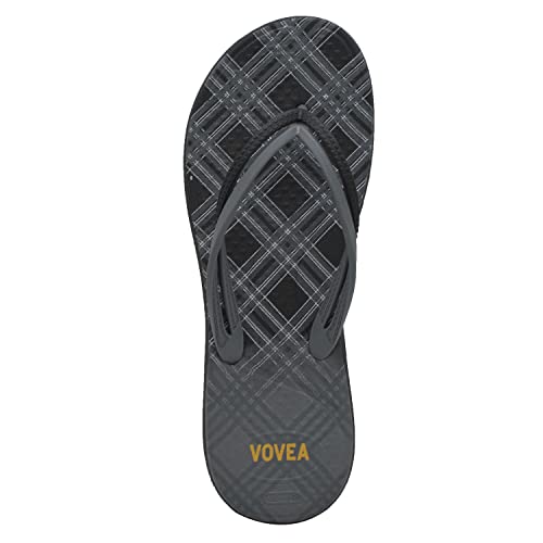 Image of VOVEA Flip Flops For Women Non-Slip Bathroom Shower Shoes Cushion foam Indoor and Outdoor Sandals