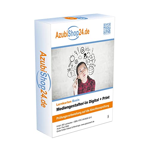 Mediengestalter digital + print Lernkarten: Prüfungsvorbereitung auf die Abschlussprüfung