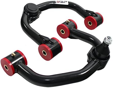 2PCS Front Upper Control Arms, Tubular Suspension 2"-4" Lift PU Bushing Kit and Ball Joint Copper Zerk Compatible with 2004-2020 FORD F150 4X4 2WD (Pair)