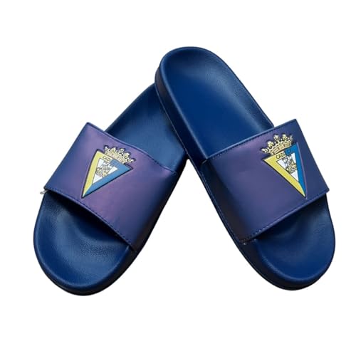 Cádiz CF Chanclas Unisex Adulto, Azul, 44 EU