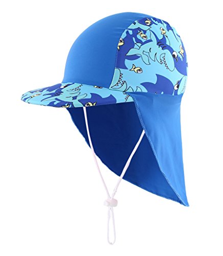 Home Prefer Boys Sun Hat Long Flap Quick Dry Sun Protection Cap
