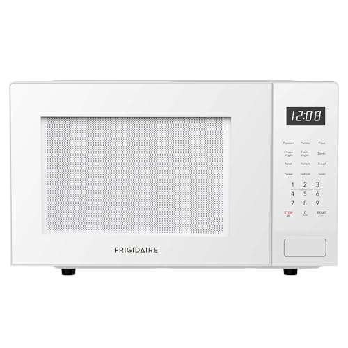Frigidaire 0.9 Cubic Feet Microwave Oven, White by Frigidaire - Used condition - US$78.63