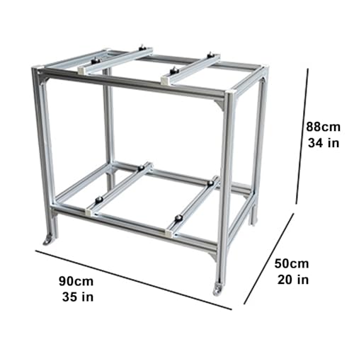 Support de climatisation pompe à chaleur mini-split support de sol double couche aluminium - 3