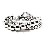  Pulsera para mujer handmade convertible en tres looks diferentes. Pulsera, collar corto y collar largo para mujer con estilo