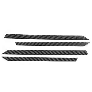 Fydun Listwy Paneli Drzwi Wewnętrznych Włókno Węglowe 4 szt.