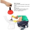 Mini Plunger Powerful Drain Plunger Slip Proof Handle Efficient Toilet Bathtub Sink Plunger Silicone Material Small Toilet Plunger Gross Weight 92g 3.2oz