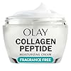 Olay Collagen Peptide Face Moisturizer, Firming Cream for Women, Fragrance-Free, Non-Greasy – Hydrating, Anti-Aging, Anti-Wrinkle, Smooth Fine Lines, Plumping Skin Care – Niacinamide, 1.7 Oz