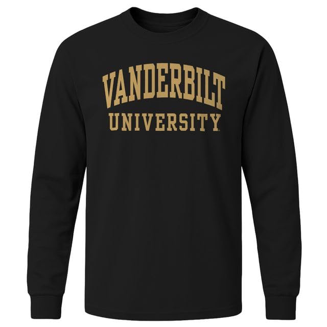 Barnesmith Mens Classic - Cotton Long Sleeve T-Shirt with Classic Logo