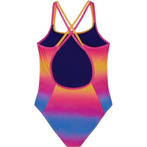 Image of Under Armour Girls' One Piece Swimsuit, UPF 50+ Sun Protection, Quick Drying Bathing Suit