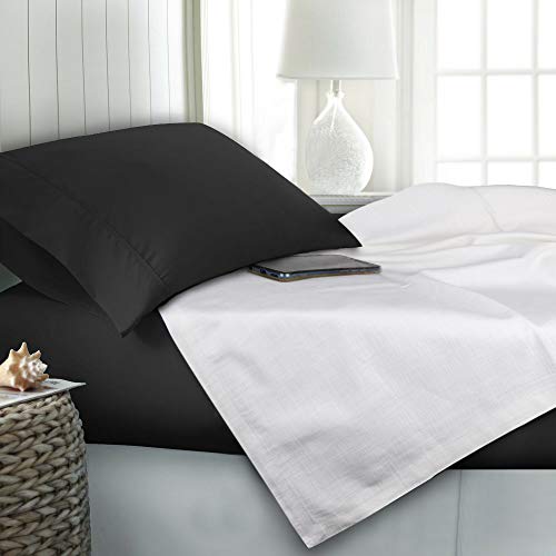 Urban Villa Cotton Thermal Blanket Made From 100% Soft Premium Cotton, Plain Weave, White, Twin 66"X 90", Perfect For Layering In Bed, Lint Free #TOP2