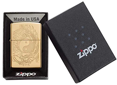 Encendedor Zippo diseño Tigre y Dragón miniatura 6