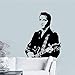Elvis Presley Gitarre Abnehmbare Vinyl Aufkleber Kunstwandhauptdekor Wandaufkleber Junge Schlafzimmer Wohnkultur 45 * 57 Cm