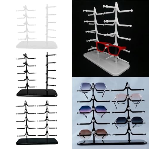 Soporte para Gafas de dos filas que optimiza el espacio en mostradores 3