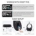Swiitech Wireless Headphones for TV Watching, TV Headphones with Transmitter Charging Base, Bluetooth V5.3, No Lip-Sync Delay, Clear Voice, Plug & Play, Comfortable, Gifts for Elderly/Seniors