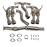 Stainless Steel Performance R400 Cat Back Exhaust Tip For Subaru WRX/STI GEMINI Quad Tips 2015 2016 2017 2018 2019 2020 2021