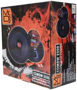 Mr. Dj COMDW-2500 Parlante 12 Pulgadas 1200 Watts Max miniatura 6