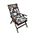 Waterproof Adirondack Chair Cushion,44inch Rocking Chair Cushion,High Back Patio Cushions Indoor and Outdoor Furniture Chair Cushions Pads with Ties (Style B)