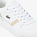 Lacoste Women's T-Clip Set Sneaker, White/Natural, 8