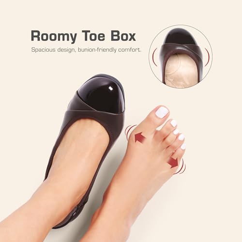 DREAM PAIRS Women's Pumps Low Chunky Block Closed Toe Shoes Work Comfortable Heels Round Toe Dress - Image 5