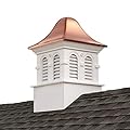 Good Directions Smithsonian Montgomery Vinyl Cupola with Copper Roof, 42" x 66"