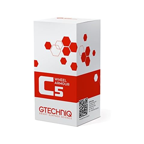 Gtechniq C5 Wheel Armour Protects Alloy Rims, Repels Brake Dust and Dirt for up to 12 Months - 15 ml (Sufficient for 4 x 17" Outer Rims) Cover